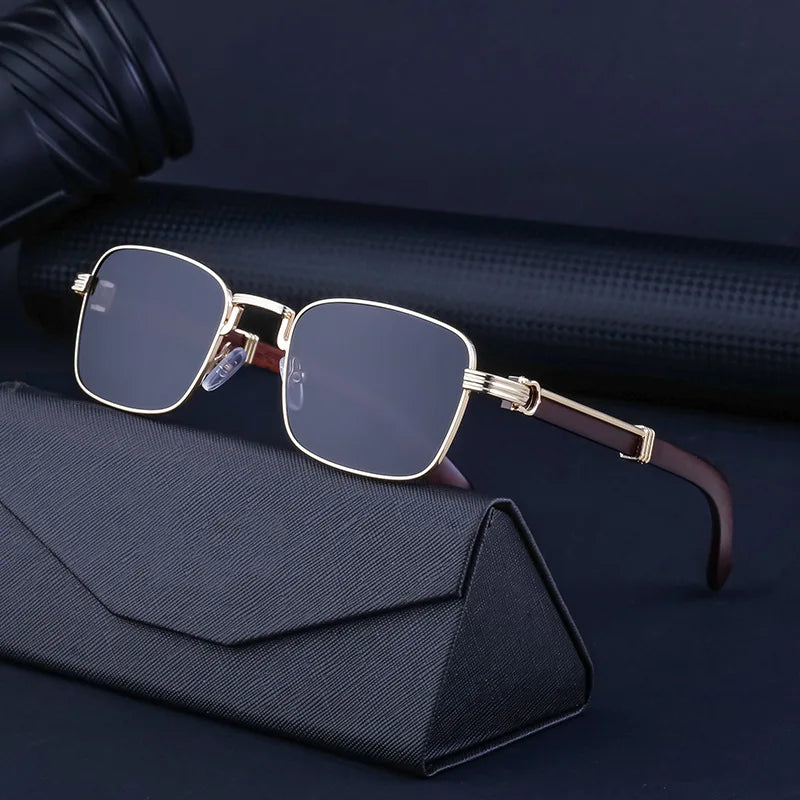 LBAshades 7561 Retro Sunglasses Men Driving Square Frame Sunglasses Metal Women Shades Wholesale