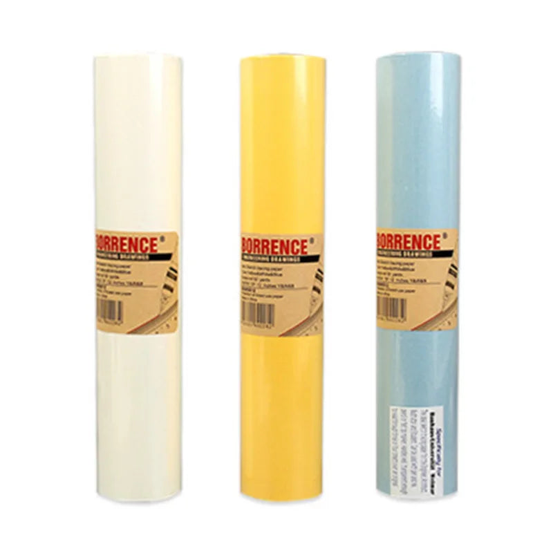 Bview Art Lightweight Canary Yellow Sketching Tracing Paper Roll for Sketching Layout and Preliminary Drawing