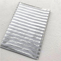 Decorative  Luxury Tissue Paper With Glossy Shiny Silver Stripe Pattern