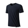 Cooling Fabric Round-Neck Shirt Custom Logo Unisex T-Shirt for Men Wear T-Shirt Quick Dry Plain Men T-Shirts