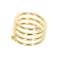 Wholesale Napkin Rings Wire Round Metal Silver Gold Rose Gold Decoration Napkin Buckle for Webbing
