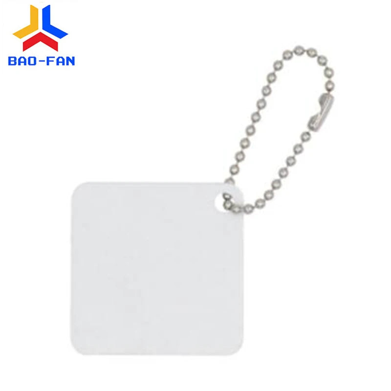 Different Shape Blank Sublimation Aluminum Dog Tags Double Sides Heat Transfer Printing Pet Tag