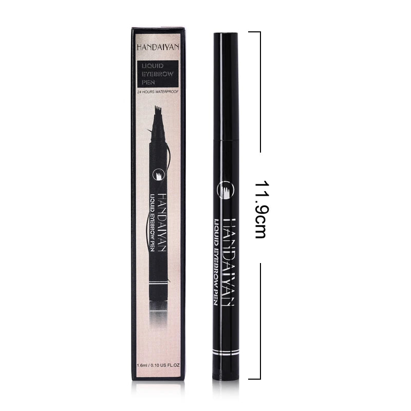 HANDAIYAN Mineral 3D Waterproof Liquid Eye Brow Long Lasting Liquid Eyebrow Makeup