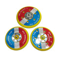 5 Inch 6-Hole Pneumatic Dry Grinder Tray Medium Hardness Flocking Sandpaper Machine Sticky Disk OEM Accessory Grinding Head