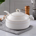 Wholesale Hot Cookware Soup Pot Stock Ceramic Cooking Pot with Lid