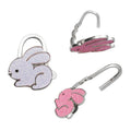 Hot Selling Zinc Alloy Metal Foldable Purse Hanger Bag Hook for Table Novelty Gift