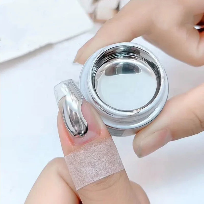 8ml SuperBright Silver/Gold Mirror Metallic Painting Nail Gel Polish Drawing Flower Lines Nail Lacquer UV Soak Off Gel Polish