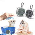 Pet Bath Brush for Cats and Dogs Silicone Massage Shower Brush Grooming Tool Pet Cleaning Supplies Dog Bathing Brushes