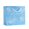 Custom Small Luxury Packaging Paper Bags Foldable Reusable with Logo and Handles for Clothing and Shoes