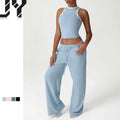 2025 Hot Sale Women's Workout Sets Custom Logo Custom Active Wear Fitness Wear Women 2 Piece Gym Sets Yoga Clothes for Women