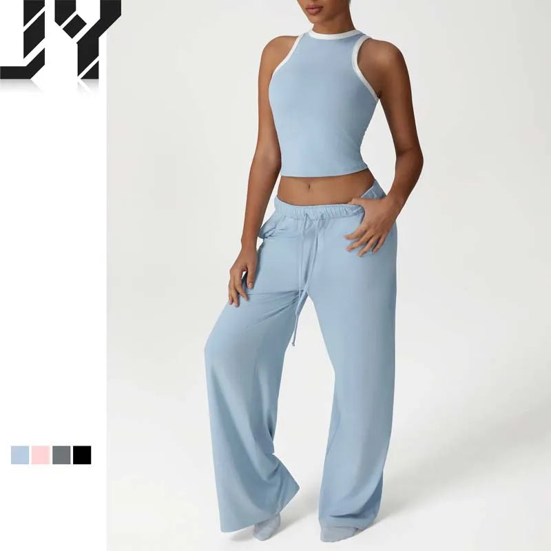 2025 Hot Sale Women's Workout Sets Custom Logo Custom Active Wear Fitness Wear Women 2 Piece Gym Sets Yoga Clothes for Women