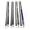 Wholesale Price New Arrival Premium Billiard 1/2 Piece Carbon Fiber Shaft Maple Wood Butt Pool Cue