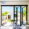 NF NF-FD100 Restaurant Hotel Modern Foldable Double/Triple Tempered Glass Fiberglass Ceiling Partition Doors Aluminum Alloy
