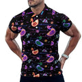Custom Printed logo Holiday Style Lapel T-shirt Breathable Polo TShirt Cultural TShirt Activity Wear