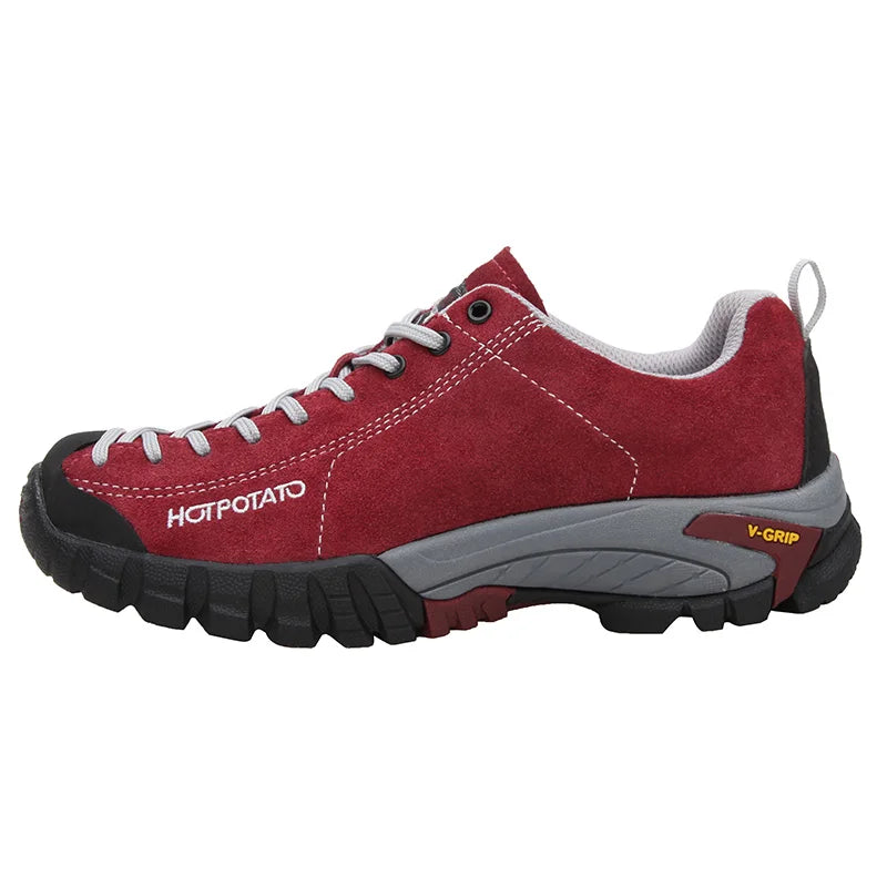 Private Label Mojito Genuine Leather EVA Midsole Rubber Outsole Comfortable Hiking Leisure Outdoor Shoes for Women Spring Summer