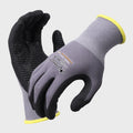 XINGYU 15 Gauge XL Work Gloves Qil Thin Grey Nylon Nitrile Dots Coated Foam  Safety Construction Application Work Safety Gloves