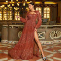 2024 Eid Hand Sewn Diamond Light pink Robe Middle East Abaya Ramadan Qatar Abaya