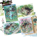 3 Sheets Per Pack Antique Landscaping Stickers My Cottage 4th Bullet Large Decoupage Stickers