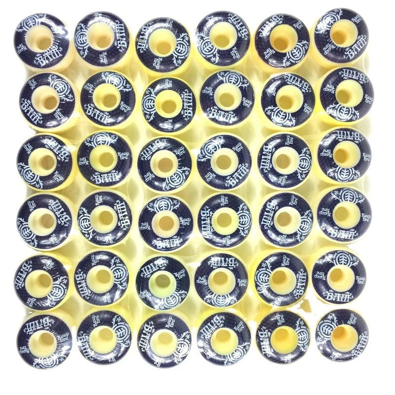 Skateboard Wheels  Polyurethane Material High Resilience 90-101A Hardness Professional Skateboard Wheels Wear-resis