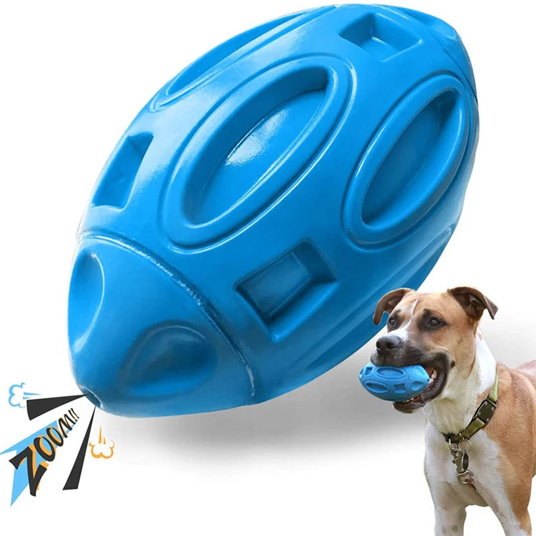 Hot Selling Chew Toy Playing Indestructible Squeaky Rubber Pet Dog Ball for Dog