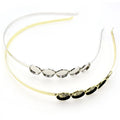 3pcs/lot 12mm With 5-Cameo Blank Base Hair Band Rhodium Bronze Hair Band DIY Jewelry Making Supplies Findings