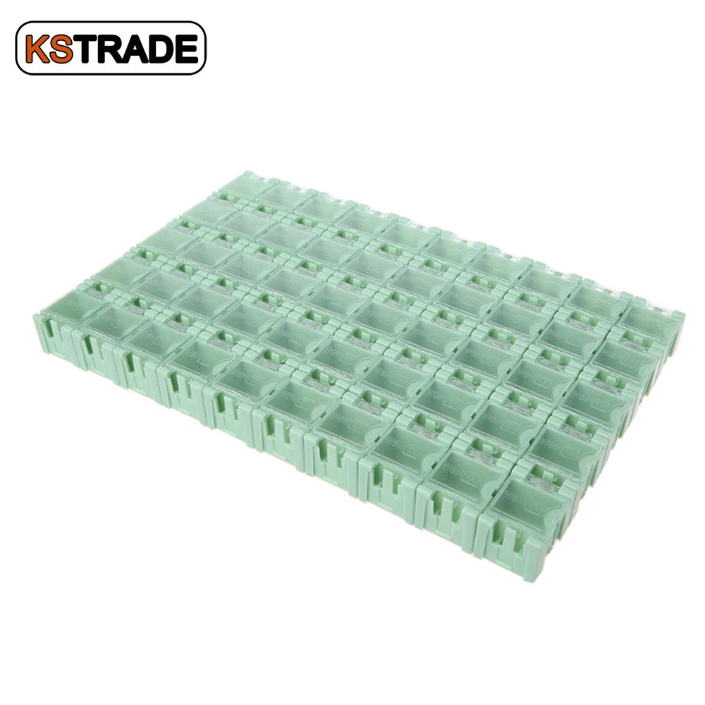 Mini Storage Boxes SMD SMT Electronic Component Container Plastic Material