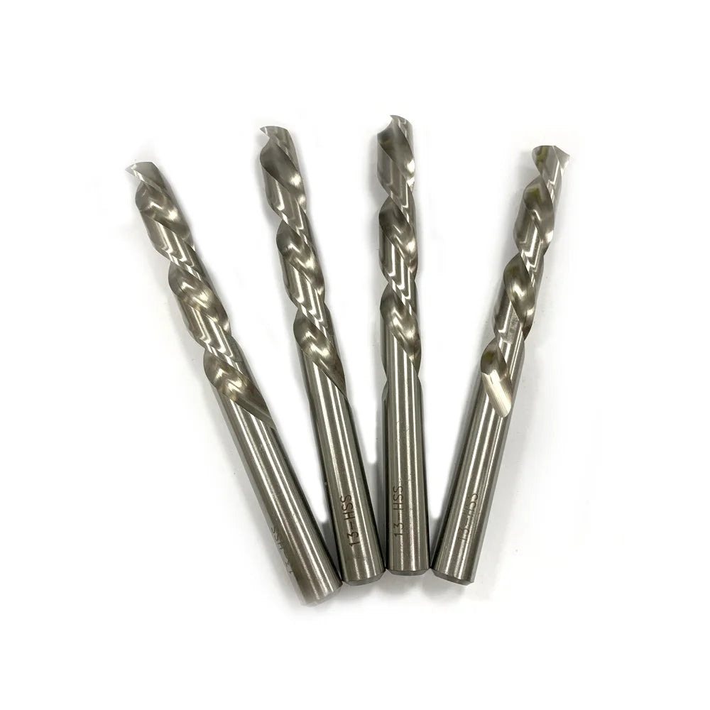 Heavy-Duty HSS Drill Bits for Precision Drilling in Hardened Steel & Stainless Steel
