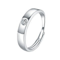 Fashion Jewelry 925 Sterling Silver Ring Men Custom Stones Moissanite Ring Diamond Wedding Engagement Rings for Men Women
