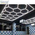 ZT1028 Hot Sale Good Quality Easy Install High CRI Garage Led Lamp Hexagon Led Work Light Car Workshop Detailing Lighting