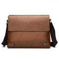 Men's Handbag Business Briefcase Horizontal Men's Shoulder Crossbody Bag Computer Bag