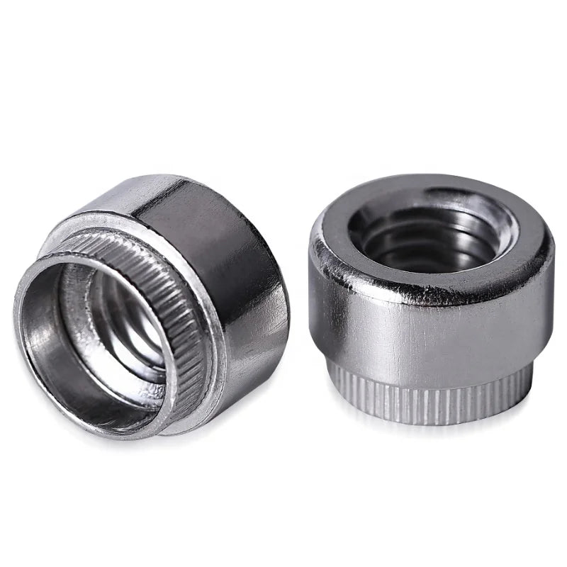 Lock Press Self Clinching Flare in Nut  for Heavy Machinery Construction High Tensile Fastener Durable for Mechanical Equipment