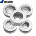 75mm/85mm Vacuum Brazed Diamond Hand Profile Abrasive Grinding Wheel Polishing Disc for Stone Marble Corner Trimming Deburring