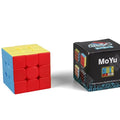Cheap Wholesale MOYU Mini Solid Color Free Sticker 3*3*3 Magic Cube ABS Plastic Christmas Gift for Students