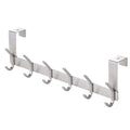 Modern Waterproof Eco-Friendly 6-Door Hanger Over Door Coat Hooks Stainless Steel for Clothing Bathroom and Kitchen MegaBDM