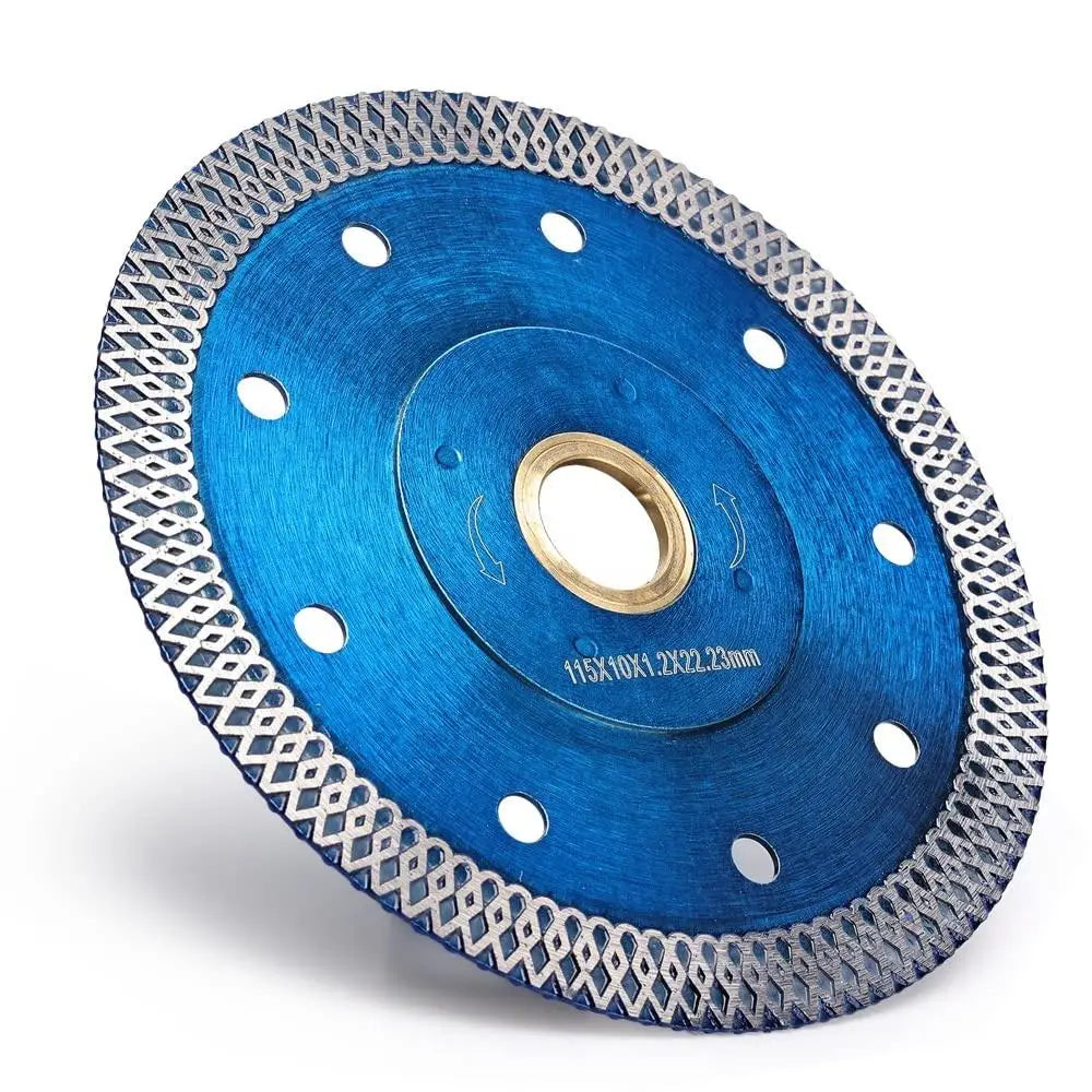 105-125mm Multipurpose Super Thin Hot Press Sintered Mesh Reinforced Circular Diamond Turbo Saw Blade