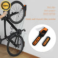 New Image Wall Mount Bike Stand Bicycle Rack with Hook for Hanging Tools Convenient Parking Rack for Hanging Bike Hanger