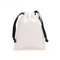 Personalized Bags Large Natural White Canvas Sack Black Muslin Drawstring Cotton Jewelry Packaging Gift Pouch Dust Bag