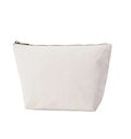 Custom Logo Silk-screen Printed Gift Cotton Canvas Carry All Pouch Fashion Toiletry Travel Makeup Cosmetic Bag Drawstring