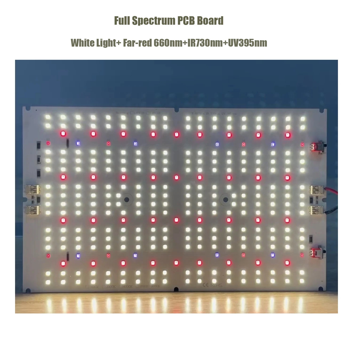 LM301H PCB Board Grow Light 120W 240W UV IR 660nm Panel Vertical Indoor LED Grow Light Board (PCBA Only)
