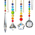 GOLDENHAITAI Icicle Drop Crystal Suncatcher Prism Outdoor Indoor Hanging Window Decoration Rainbow Maker Gifts H783207