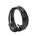 Portable Durable Steel Cable Bicycle Lock Anti-Theft Combination Lock Waterproof Feature for Bicycle/Motorcycle/Electric Bike