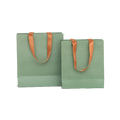 Wholesales Custom Logo Printed Eco-Friendly Recycled Microwaves Take Away Food Packaging Shopping Brown Paper Bag Twisted Flat