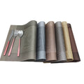 Hot Selling Custom Woven Classic Eco-Friendly Luxury PVC Waterproof Dining Table Pad