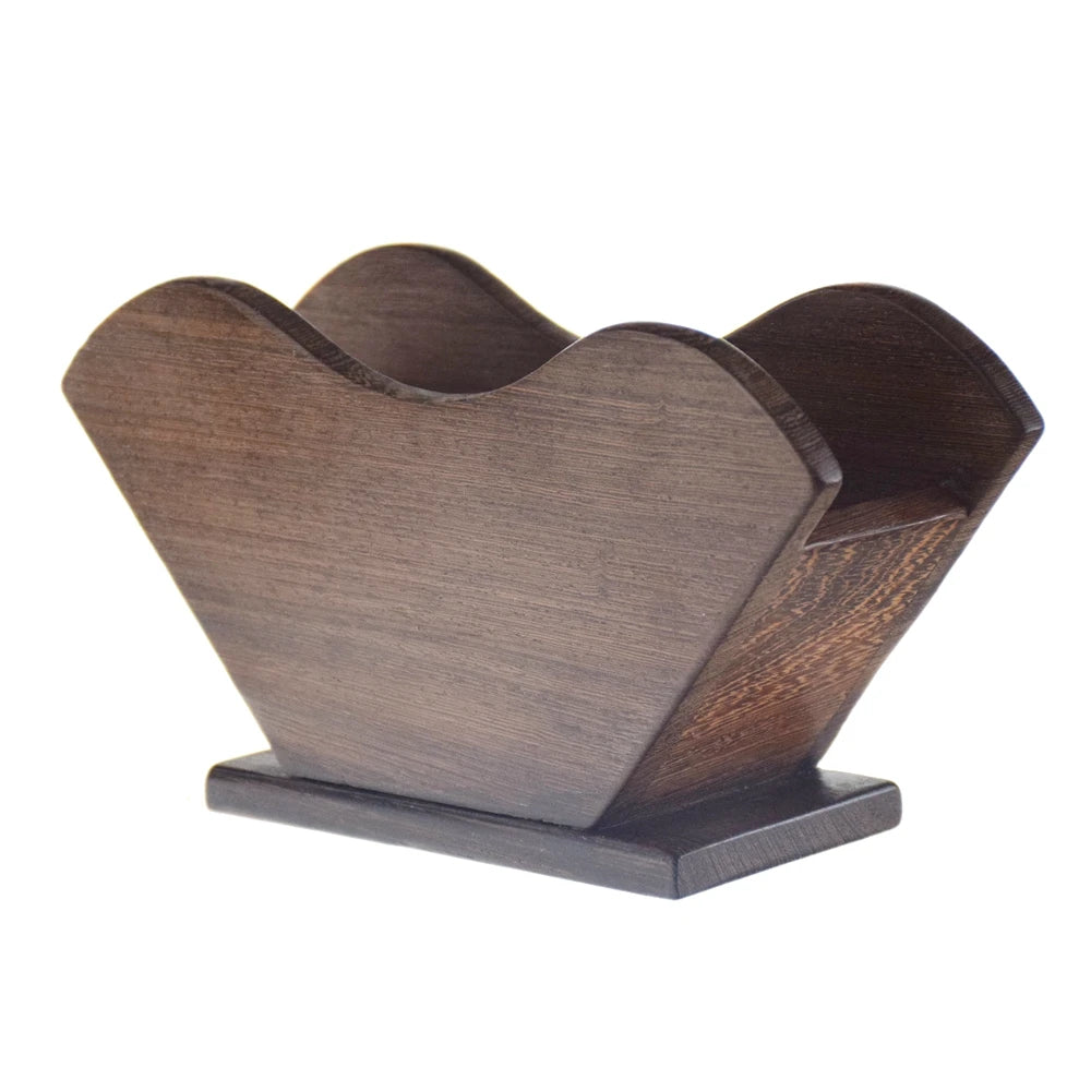 Ecocoffee Reusable Wholesale Coffee Filter Holder with Walnut Black Filter Shelf F301