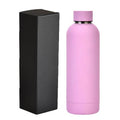 500ml Double wall stainless steel water bottle insulated vacuum flask full printing with gift box hot selling products 2025