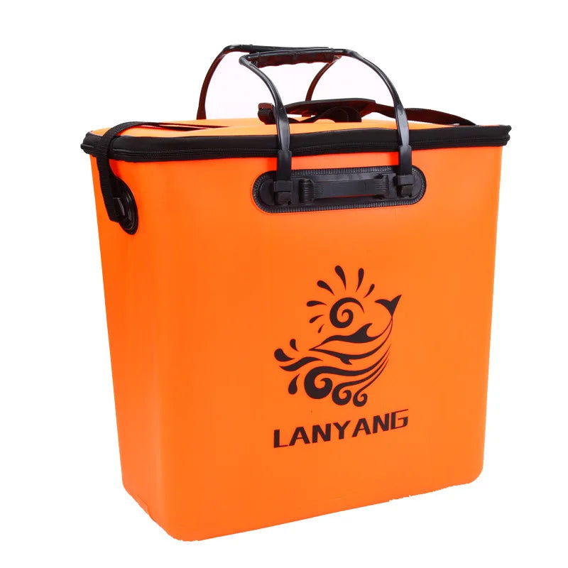EVA  Thickened Fishing Bucket Integrally Formed and Raised Hard Fish Bucket Portable Fish protection Bucket