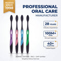 High Quality Bulk Toothbrush Charcoal Soft Bristles Anti-slip Grip for Adults Home & Travel Manual Colorful Toothbrushes