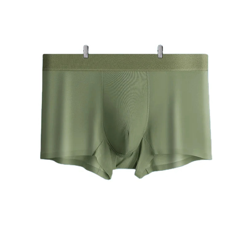 Casual 100% Soft Cotton Men's Boxer Briefs Comfortable Daily Underwear with OEM ODM Logo Bulk Supply