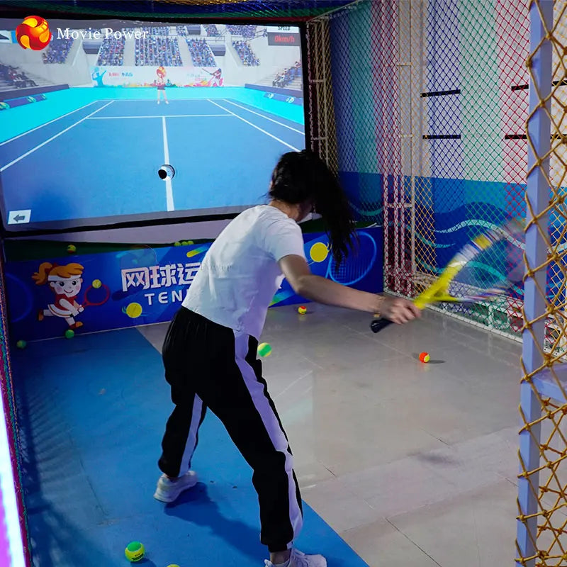 Indoor Virtual Reality Fitness Game Tennis Simulator Equipment VR Sport Game Machines for Amusement