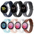 Genuine Leather Watchband for Samsung for Galaxy Watch 42mm 46mm Active 2 Gear S3 Strap Band Bracelet for Huawei Watch GT-20mm 2